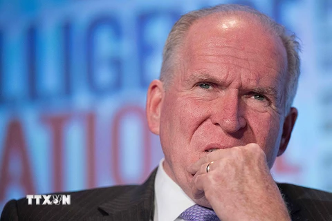 Cựu Giám đốc Cơ quan Tình báo Trung ương Mỹ (CIA) John Brennan. (Nguồn: AFP/TTXVN)
