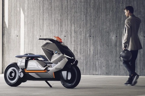 BMW tiếp tục ra mẫu concept tay ga chạy điện mê hoặc giới yêu xe