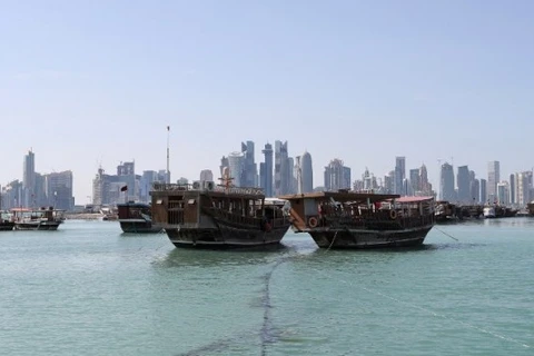 Một góc thủ đô Doha của Qatar. (Nguồn: AFP)