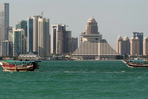 Một góc thủ đô Doha của Qatar. (Nguồn: Reuters)