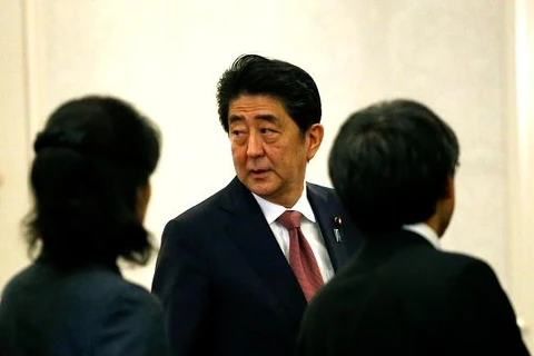 Thủ tướng Nhật Bản Shinzo Abe . (Nguồn: AFP)