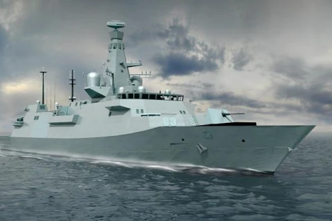 Mô phỏng khinh hạm Type 26. (Nguồn: thetimes.co.uk)
