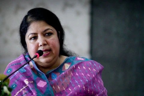 Bà Shirin Sharmin Chaudhury, Chủ tịch Quốc hội Bangladesh. (Nguồn: Click Ittefaq)