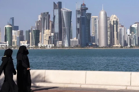 Một góc thủ đô Doha của Qatar. (Nguồn: Getty)
