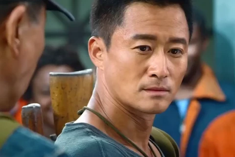 Ngôi sao hành động Ngô Kinh trong phim Chiến Lang 2. (Nguồn: Deng Feng International Media)