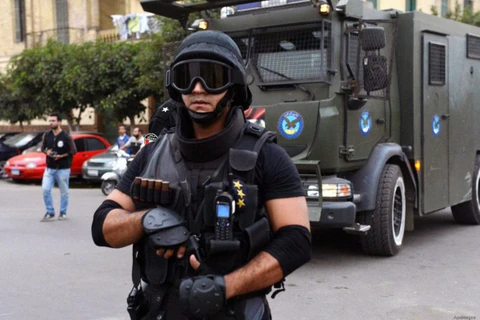 Cảnh sát vũ trang Ai Cập. (Nguồn: middleeastmonitor.com)