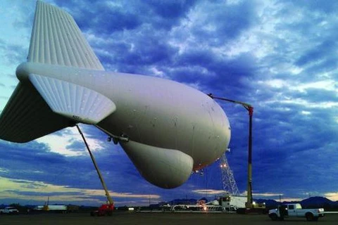 Hệ thống radar được dẫn nối từ khí cầu (TARS). (Nguồn: rappler.com)