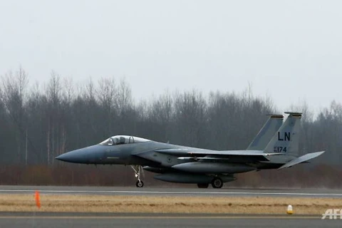 Máy bay chiến đấu F-15. (Nguồn: AFP)