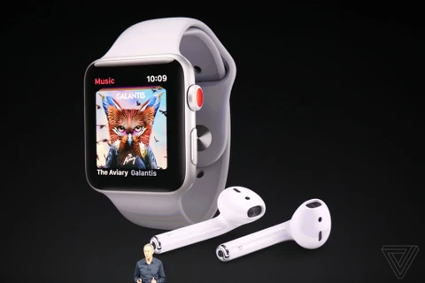 Apple ra mắt mẫu đồng hồ Apple Watch Series 3 kết nối mạng LTE