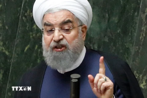 Tổng thống Iran Hassan Rouhani. (Nguồn: AFP/TTXVN)