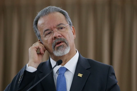 Bộ trưởng Quốc phòng Brazil Raul Jungmann. (Nguồn: Hàng thông tấn Brazil)