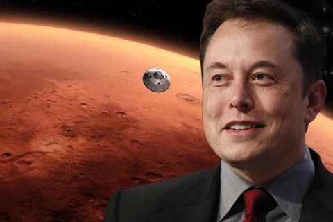 Musk hy vọng công ty của ông có thể hạ cánh ít nhất hai tàu chở hàng trên sao Hỏa vào năm 2022. (Nguồn: Business Insider)