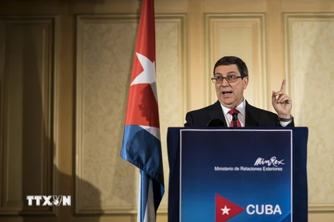 Bộ trưởng Ngoại giao Cuba Bruno Rodríguez. (Nguồn: EPA/TTXVN)