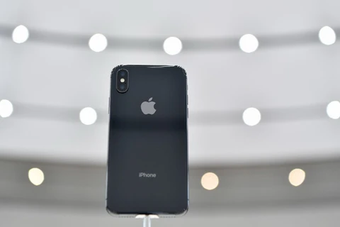 Điện thoại iPhone X. (Nguồn: AFP)