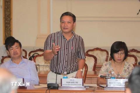 Đại sứ Việt Nam tại Algeria Phạm Quốc Trụ. (Nguồn: TTXVN)