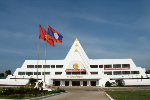 Tòa nhà trụ sở Quốc hội Lào hiện nay. (Nguồn: unisdr)