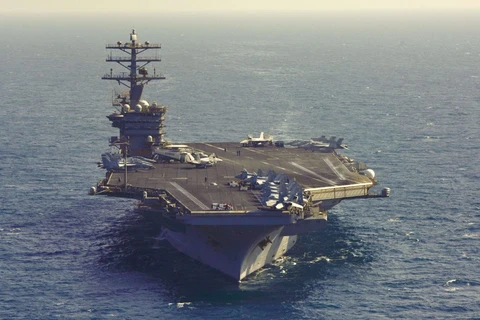 Tàu sân bay USS Nimitz. (Nguồn: Hải quân Mỹ)