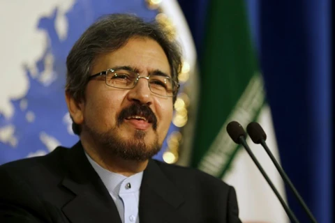 Người phát ngôn Bộ Ngoại giao Iran Bahram Qasemi. (Nguồn: AFP)