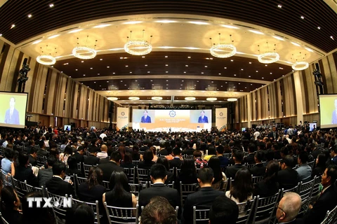 Toàn cảnh khai mạc Hội nghị Thượng đỉnh Doanh nghiệp APEC