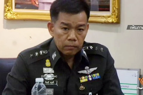 Đại tá Chairit Anurit, sỹ quan cảnh sát bị cáo buộc đã giúp cựu Thủ tướng Yingluck Shinawatra bỏ trốn. (Nguồn: haipbs.or.th)