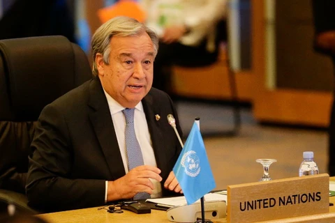 Tổng Thư ký Liên hợp quốc Antonio Guterres. (Nguồn: AFP)