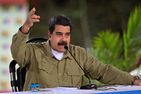 Tổng thống Venezuela Nicolás Maduro. (Nguồn: EPA)