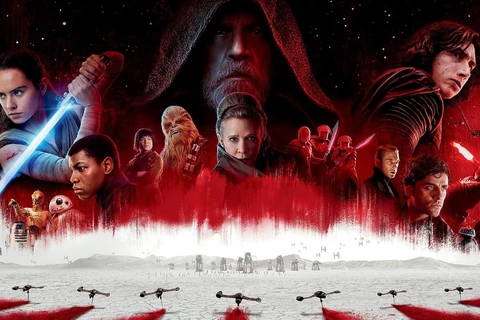 Poster phim Star Wars: The Last Jedi. (Nguồn: Screen Rant)