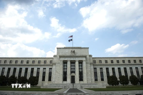 Trụ sở Ngân hàng Dự trữ Liên bang Mỹ (Fed) ở Washington DC. (Nguồn: AFP/TTXVN)