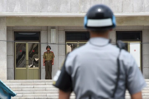 Làng đình chiến Panmunjeom. (Nguồn: AFP)