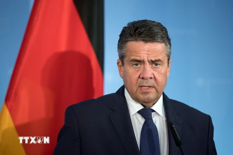 Phó Thủ tướng, Ngoại trưởng Đức Sigmar Gabriel. (Nguồn: AFP/TTXVN)