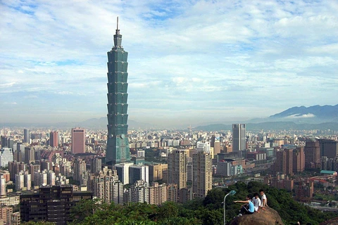 Một góc thành phố Đài Bắc của Đài Loan. (Nguồn: Wikimedia Commons)
