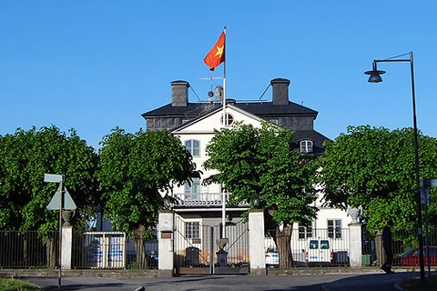 Đại sứ quán Việt Nam tại Thụy Điển. (Nguồn: vietnamemb.se)