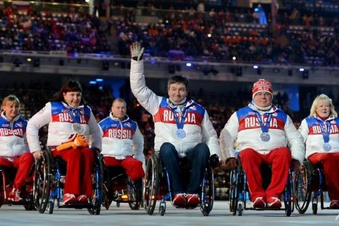 Các vận động viên khuyết tật Nga. (Nguồn: AFP)
