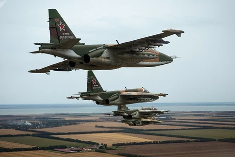 Máy bay chiến đấu Su-25 của Nga. (Nguồn: Sputnik)