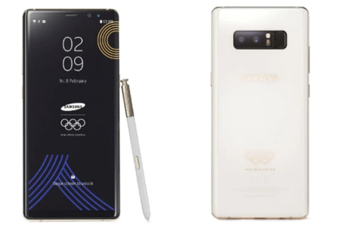 Galaxy Note 8 phiên bản Olympic 2018. (Nguồn: BGR)