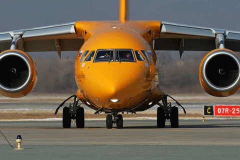Máy bay của hãng hàng không Saratov Airlines. (Nguồn: Sputnik)