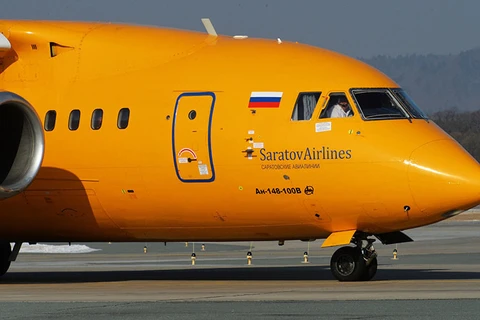 Một chiếc máy bay của hãng Saratov Airlines. (Nguồn: Sputnik)