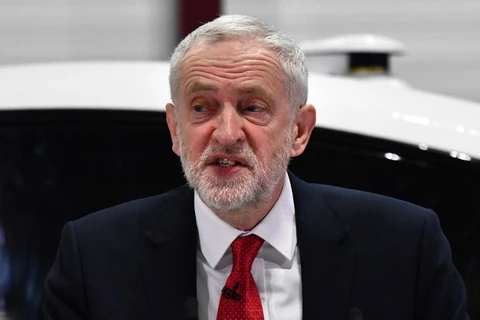 Lãnh đạo Công đảng đối lập của Anh, Jeremy Corbyn. (Nguồn: AFP)