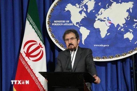 Người phát ngôn Bộ Ngoại giao Iran Bahram Ghassemi. (Nguồn: Real Iran/TTXVN)