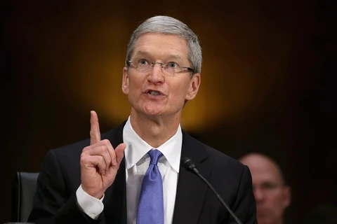 Giám đốc điều hành của Apple, ông Tim Cook. (Nguồn; Getty Images)