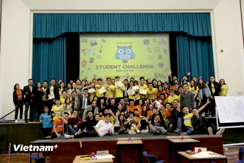 Student Challenge 2018 góp phần đẩy mạnh đoàn kết giao lưu, xây dựng cộng đồng sinh viên Việt Nam tại Anh tri thức và vững mạnh. (Ảnh: Như Mai/Vietnam+)