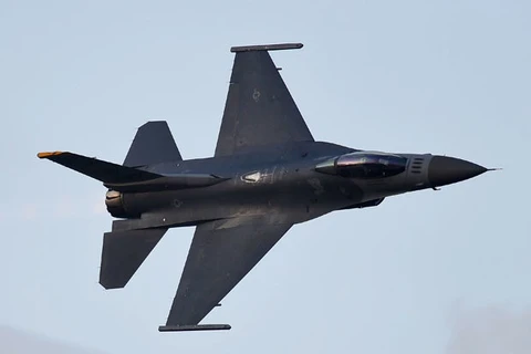 Một máy bay chiến đấu F-16 của quân đội Mỹ. (Nguồn: Getty)