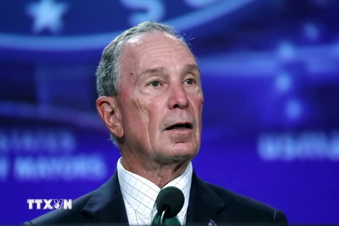 Tỷ phú Michael Bloomberg. (Nguồn: AFP/TTXVN)