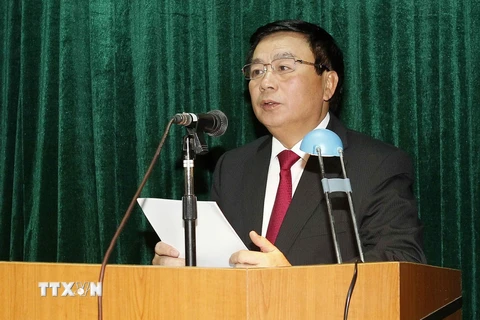 Ông Nguyễn Xuân Thắng, Bí thư Trung ương Đảng, Giám đốc Học viện Chính trị Quốc gia Hồ Chí Minh. (Nguồn: TTXVN)
