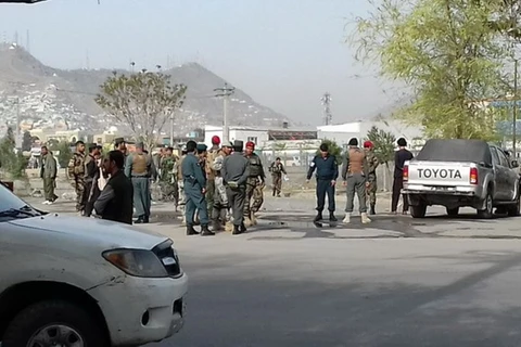 Hiện trường một vụ đánh bom ở Kabul. Ảnh minh họa. (Nguồn: rferl.org)