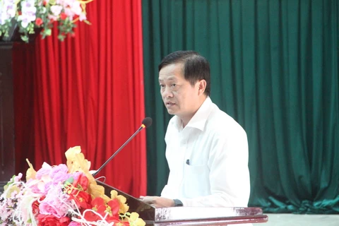 Ông Lê Văn Sơn, Phó Bí thư Quận ủy, Chủ tịch Ủy ban Nhân dân quận Cẩm Lệ. (Nguồn: camle.danang.gov.vn)
