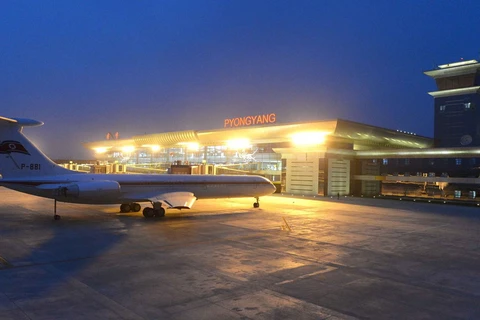 Sân bay Bình Nhưỡng, Triều Tiên. (Nguồn: KCNA)