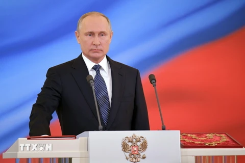 Xem trực tiếp lễ nhậm chức nhiệm kỳ 4 của Tổng thống Nga Putin