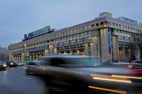 Trụ sở hãng RIA Novosti ở Moskva. (Nguồn: themoscowtimes.com)