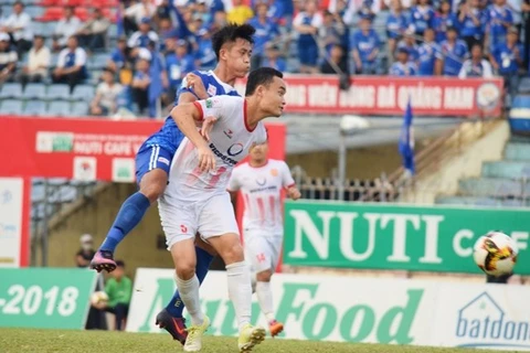 V.League 2018: Chủ nhà Quảng Nam FC thắng dễ trên sân Tam Kỳ